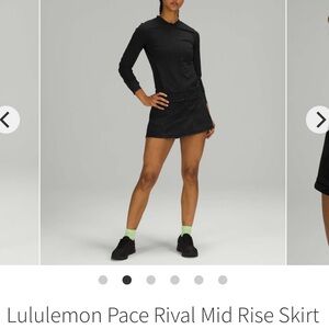 lululemon athletica Pace Rival Camo Skirt